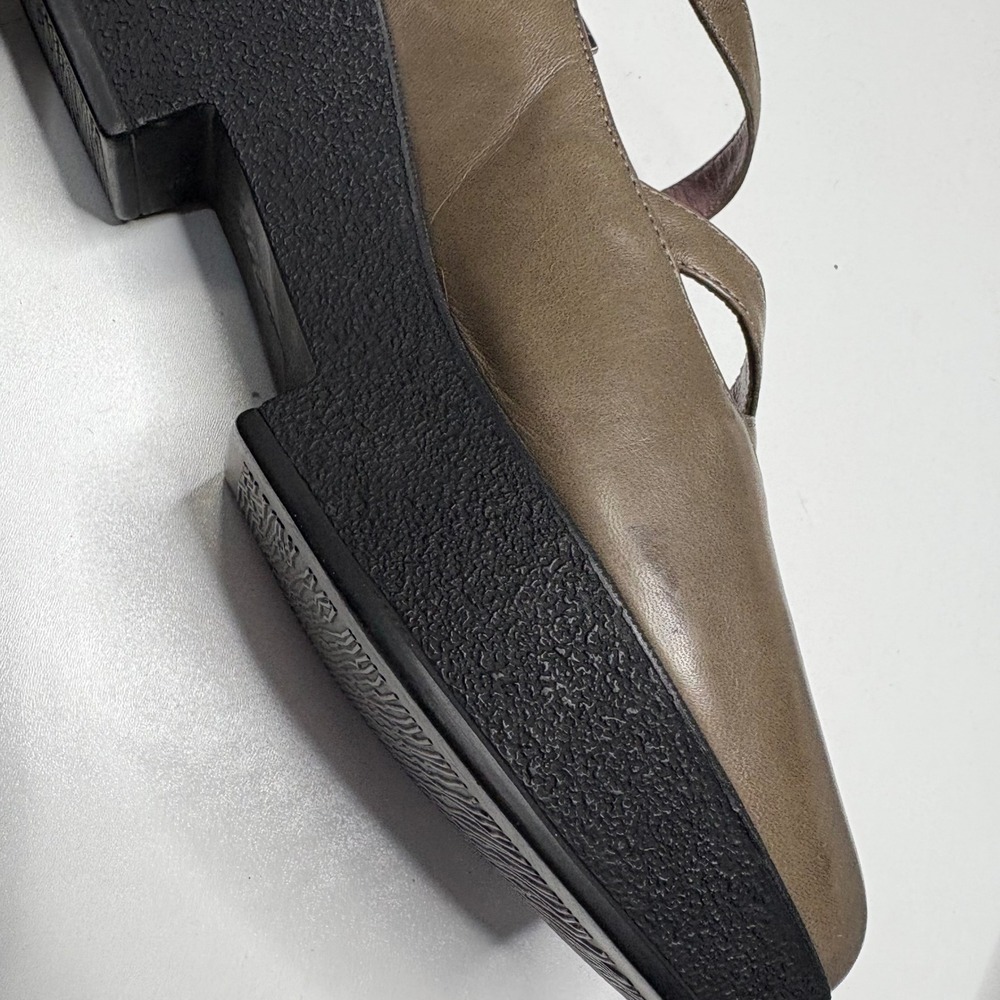Robert Clergerie Paris Mary Jane Leather Platform Wedge Shoes Womens 8.5 - Picture 4 of 9